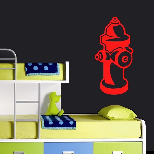 Example of wall stickers: Bouche d'Incendie